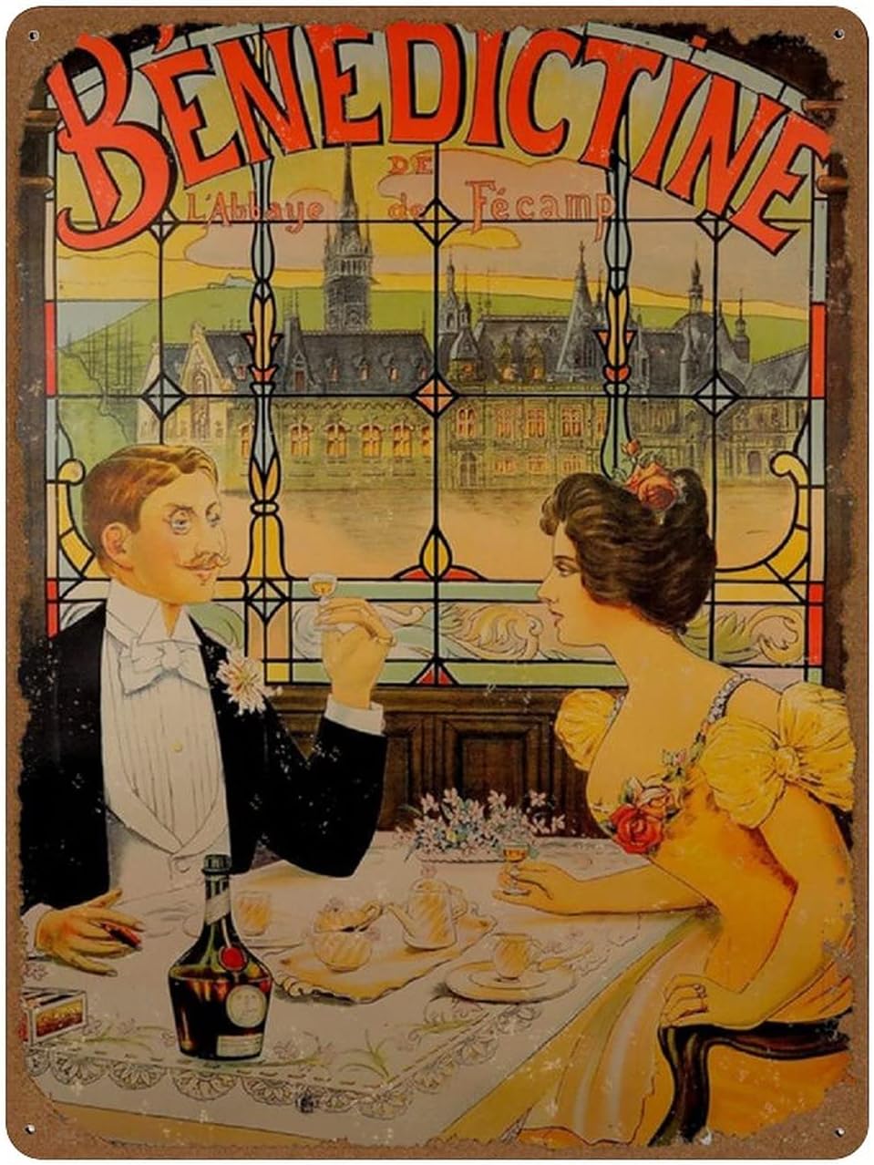 Wine Beer And Spirit - Benedictijnse Frankrijk 1890 Vintage Bieren Wijnen;