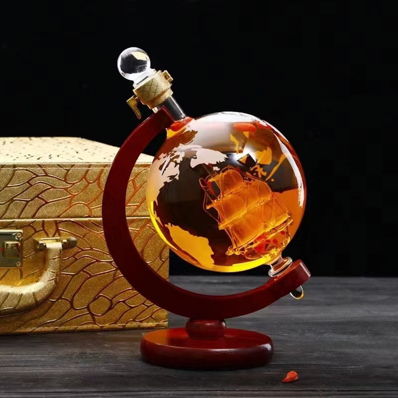 Wine Beer The Whiskey - Creatieve Global Decanter, Whiskey Dispenser, Vodka