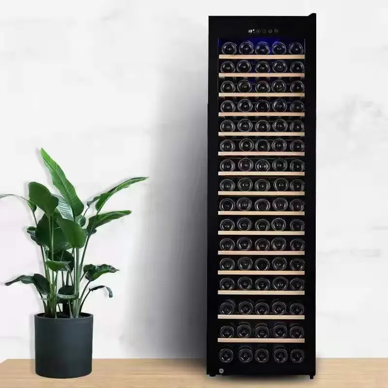 Wine Beer Cooler Fridge - Dubbele Zone Elektrische Flessenkoeler RVS Compressor