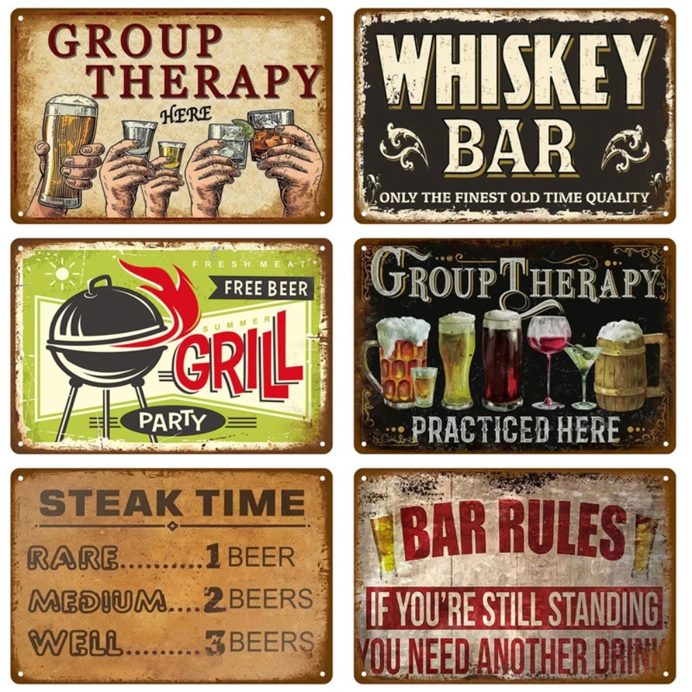 Wine Beer Pub - CIFBUY Vintage Pub Bar Bier Wijn