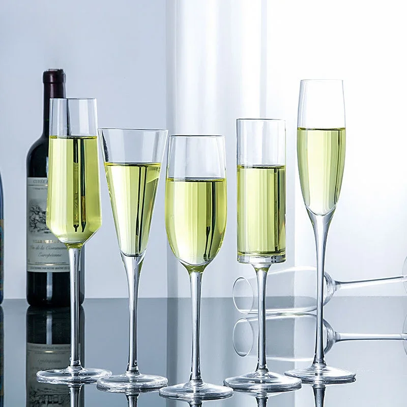 Wine Glass Set Crystal - Champagneglas Kristallen Glazen Beker Creatieve Sprankelende
