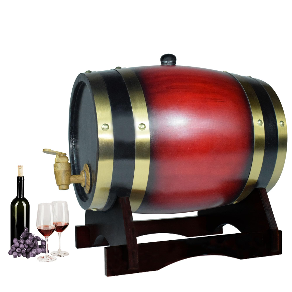 Wine Beer And Spirit - Whiskey Barrel Dispenser Eikenhouten Rijpingstanks Houten