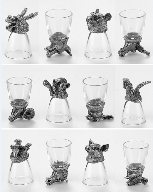Wine Glass Set Crystal - Luxe set van 12 glazen met