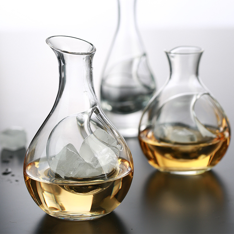 Wine Glass Set Crystal - Huishoudelijke ijswijnkoeler set Japanse grote capaciteit