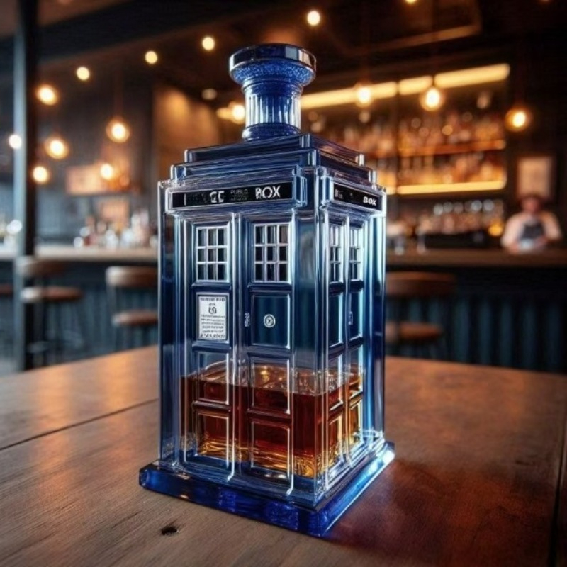 Wine Beer The Whiskey - Creatieve telefooncel-decanter, wijn- en whiskydispenser, pot,