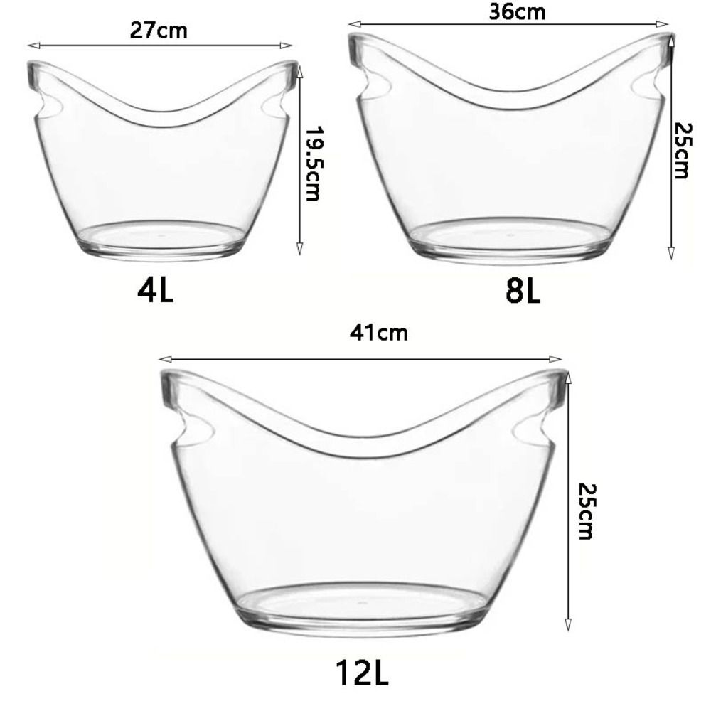 Duurzame 4/8/12L Transparante  - Wine Bottle Size recensie en prijs