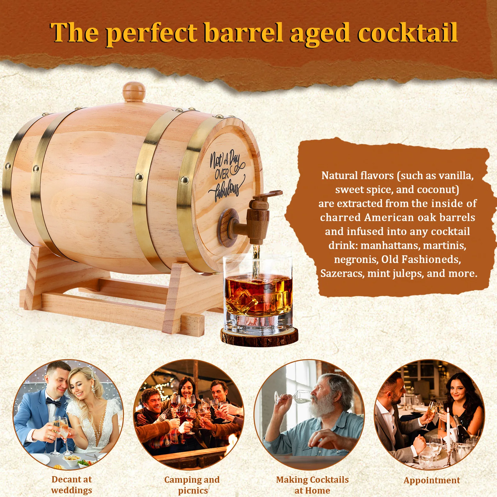 3L Houten Whiskyvat met Standa - Wine Beer The Whiskey recensie en prijs