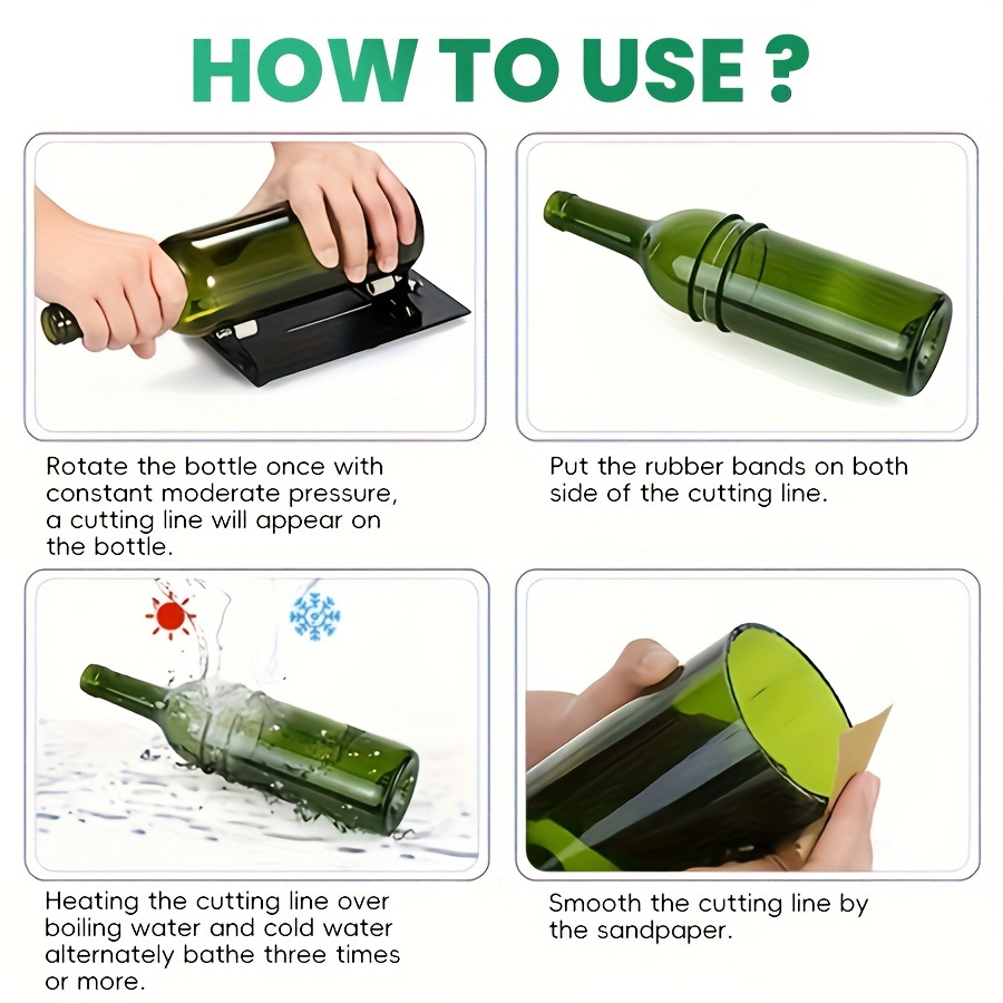 Verstelbare glazen flessensnij - Beer Wine Kit recensie en prijs