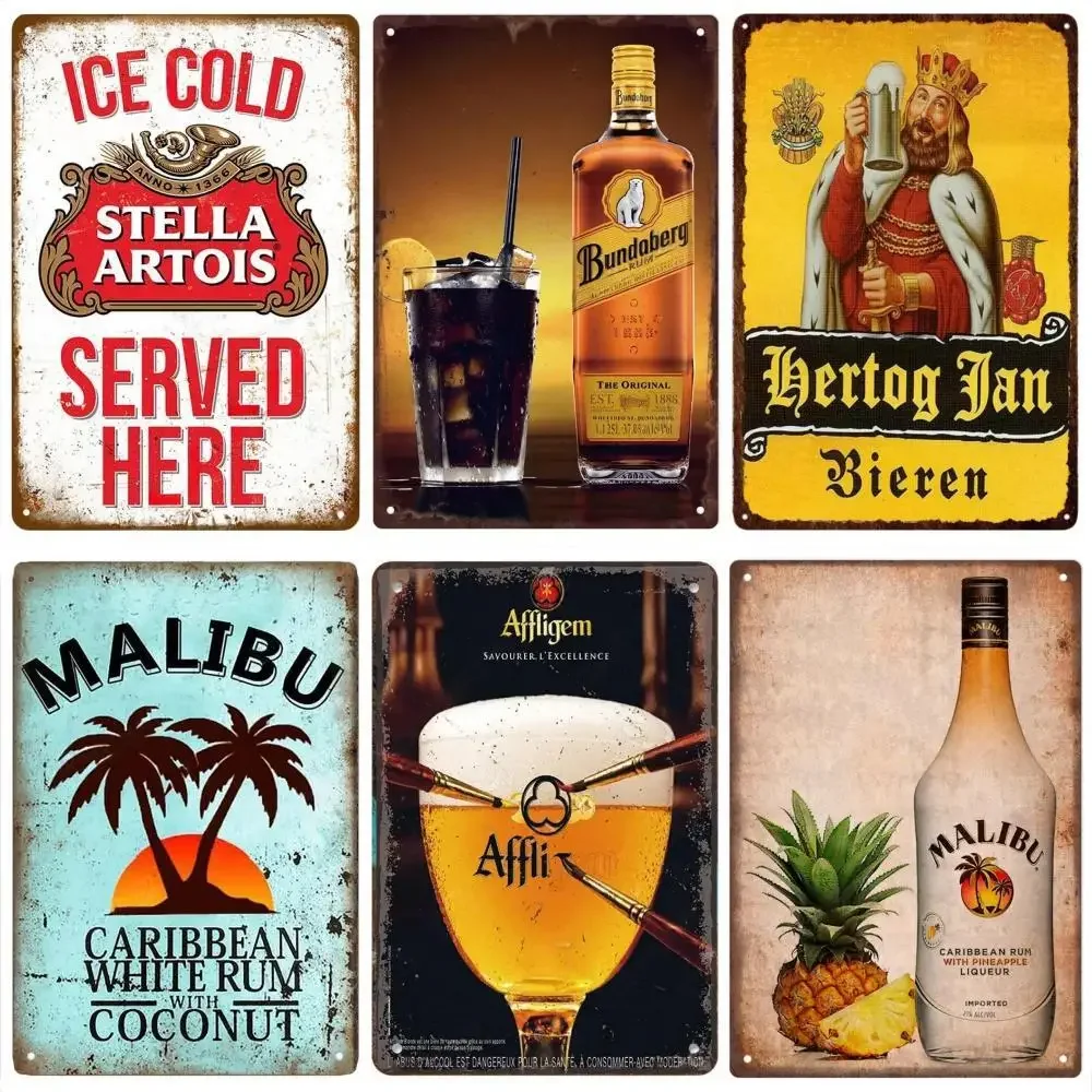 Retro Bier Merk Malibu Wijn Me - Wine Beer Pub recensie en prijs