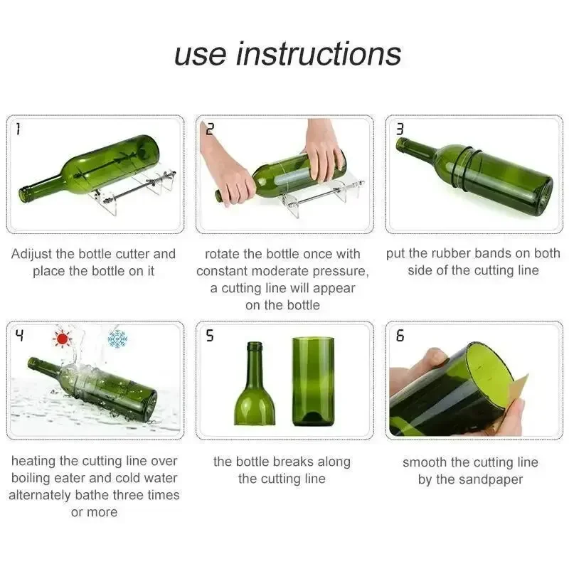 Nieuwe glazen flessensnijder,  - Beer Wine Kit recensie en prijs