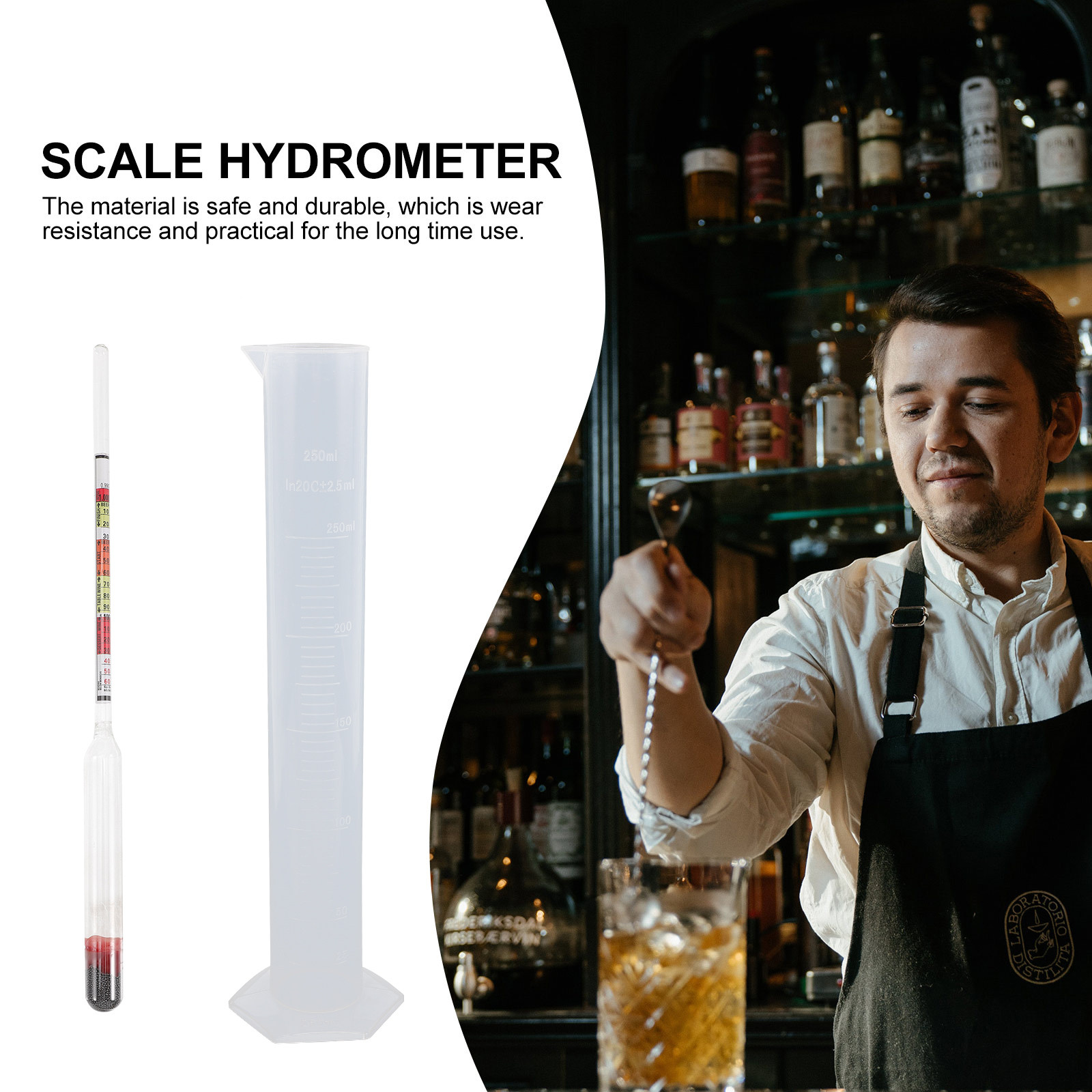 1Set Hydrometer Kit Drievoudig - Beer Wine Kit recensie en prijs