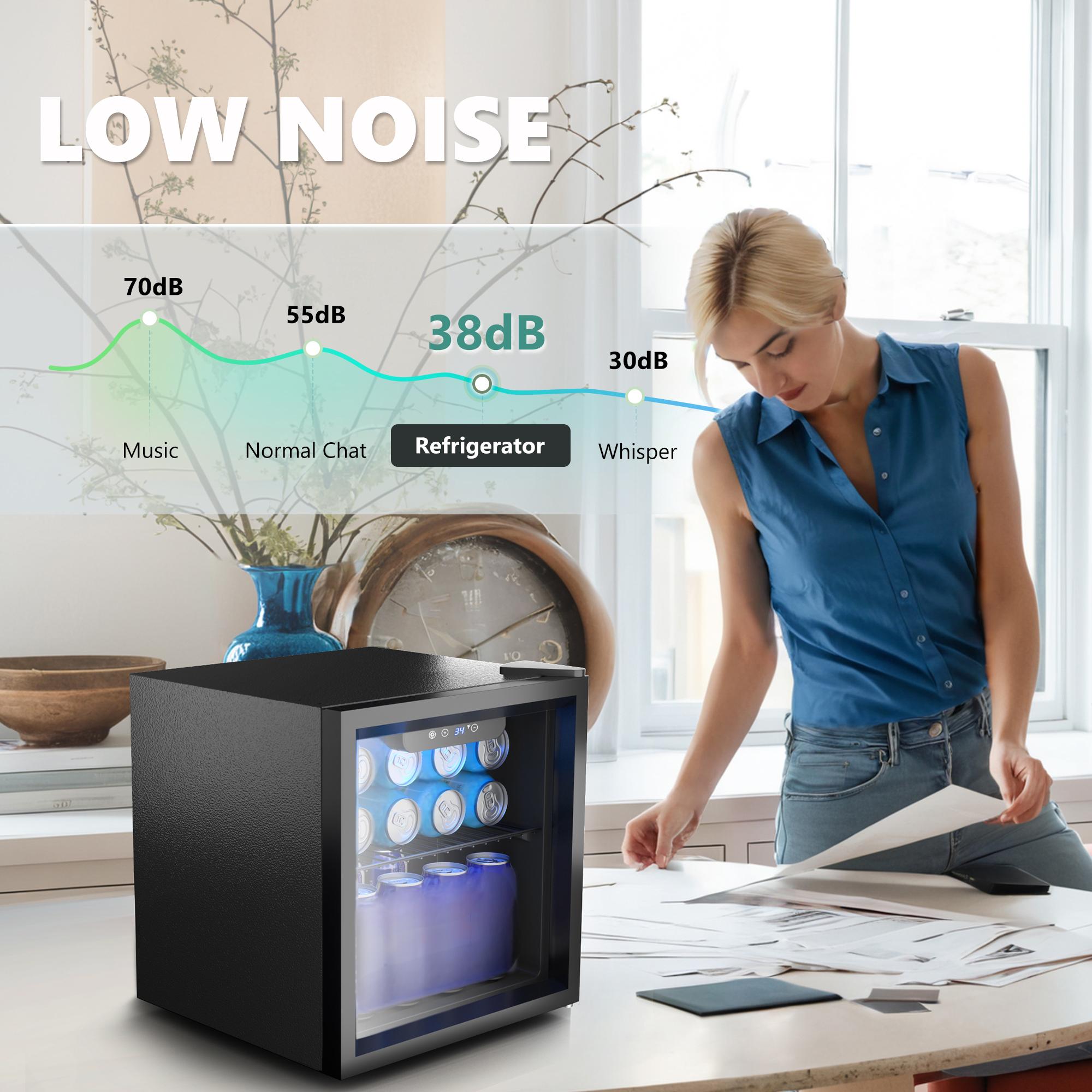 EKOJUCE Mini Koelkast met Glaz - Wine Beer Cooler Fridge recensie en prijs