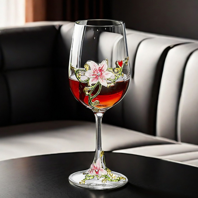 Emaille kristallen vintage bek - Wine Glass Set Crystal recensie en prijs