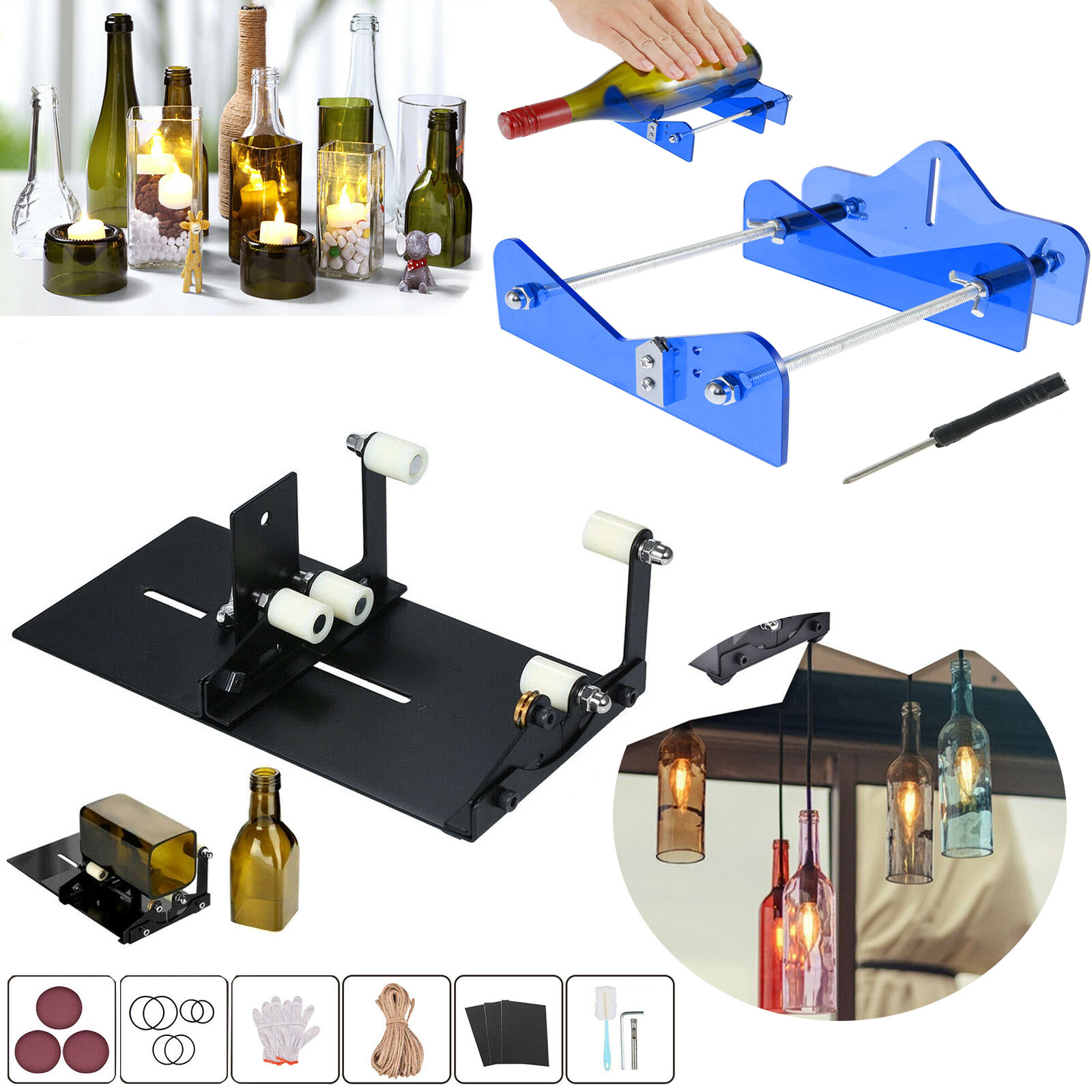 Universele verstelbare DIY gla - Wine Bottle Size recensie en prijs
