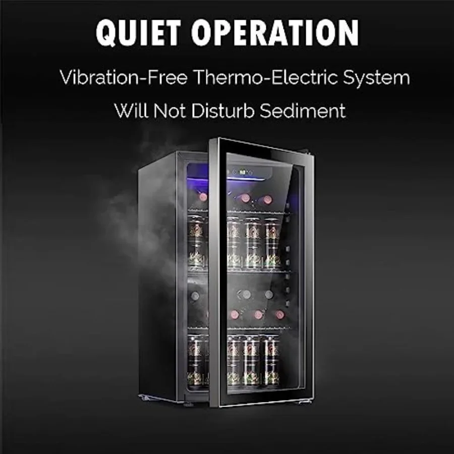 26 Flessen 130 Blikjes Wijnkoe - Wine Beer Cooler Fridge recensie en prijs