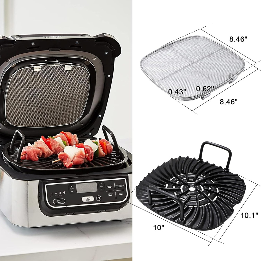 M02K-Roestvrijstalen Splatter  - Ninja Air Fryer Af300 recensie en prijs