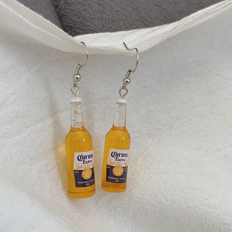 1 Paar Bierfles Cup Hars Oorbe - Wine Beer Pairing recensie en prijs