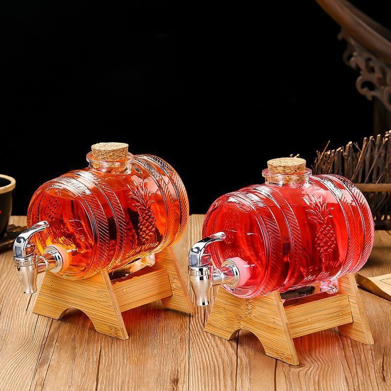1L glazen whiskyvat wijnvat bi - Wine Beer The Whiskey recensie en prijs