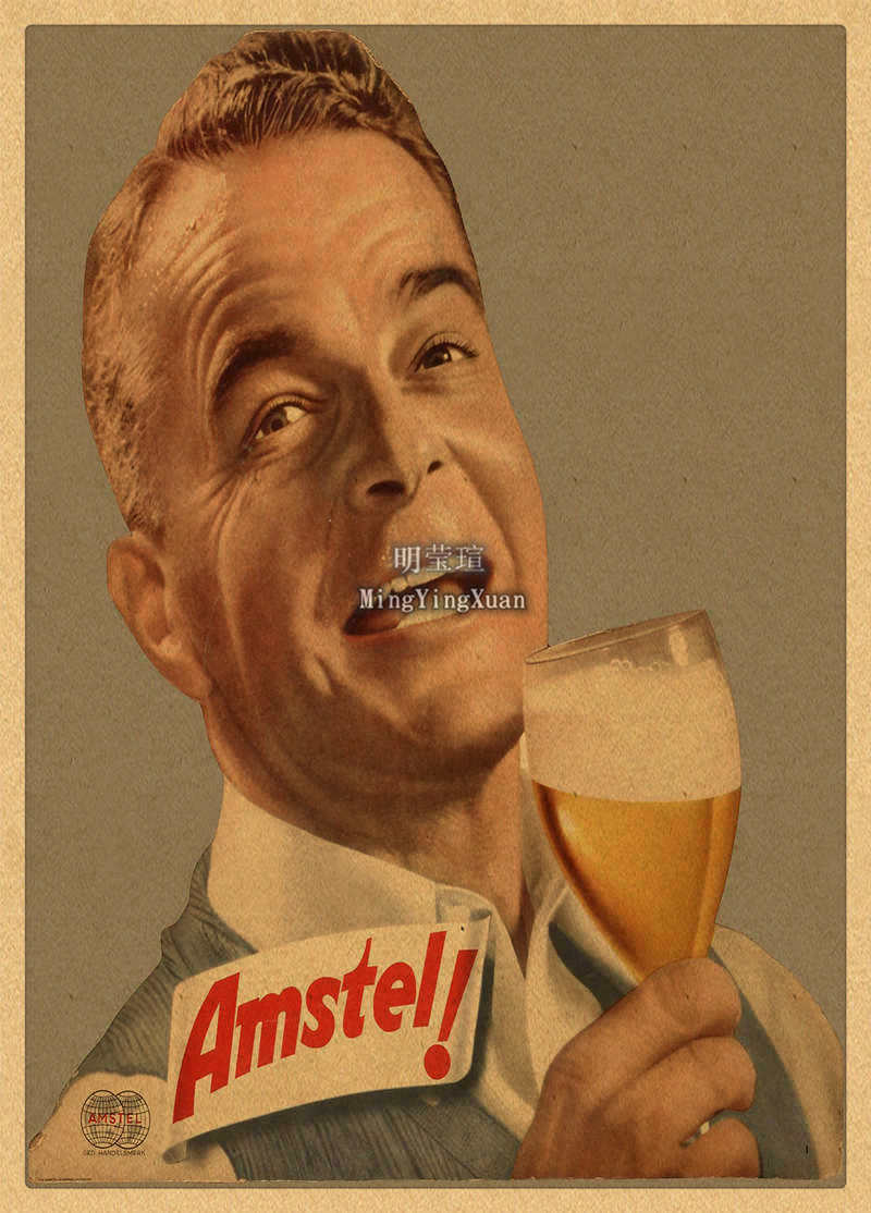 Vintage Bier Wijn Drink Grafie - Wine Beer Pub recensie en prijs