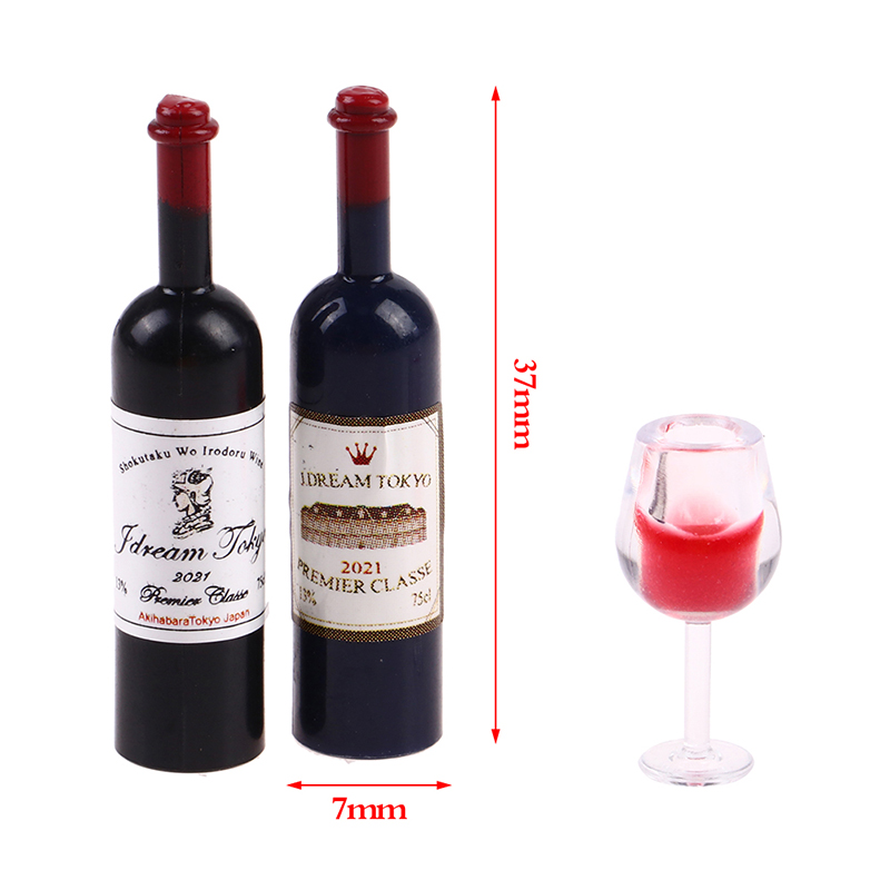 5 Stuks 1:12 Poppenhuis Miniat - Wine Y Beer recensie en prijs