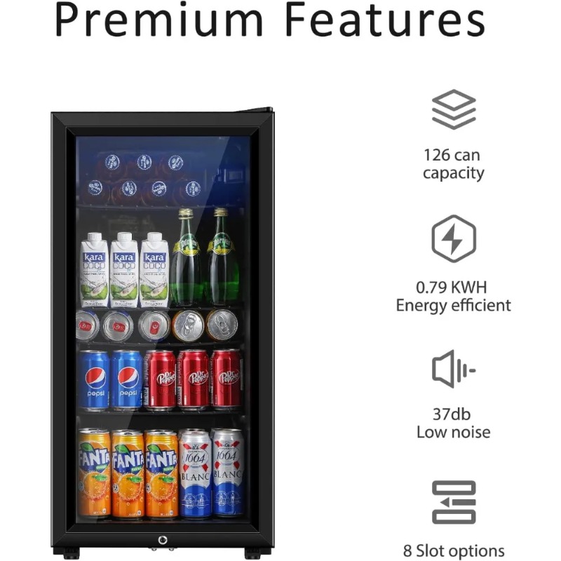 Drankkoelkast, minikoelkast va - Wine Beer Cooler Fridge recensie en prijs