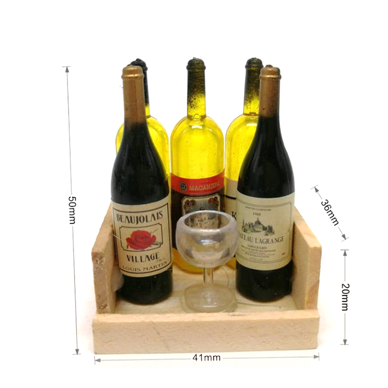 【BS】1 set miniatuur bierwijnfl - Wine Y Beer recensie en prijs