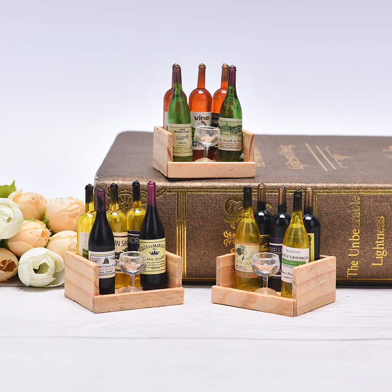 【BS】1 set miniatuur bierwijnfl - Wine Y Beer recensie en prijs