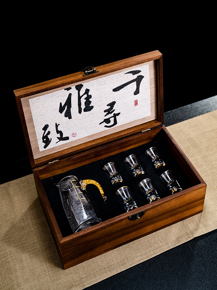 Chinese stijl houten witte wij - Wine Glass Set Crystal recensie en prijs