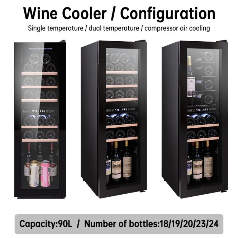 Supermarkt glazen koelmachine  - Wine Beer Cooler Fridge recensie en prijs